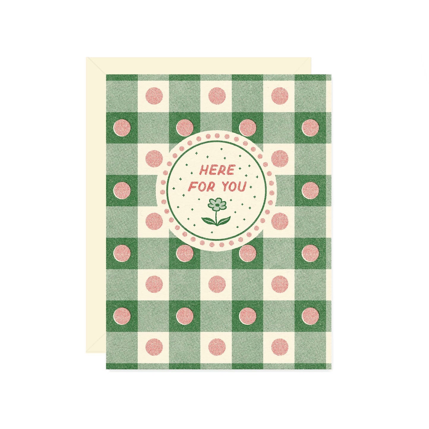 Here For You Card By Wallflower Paper & Party