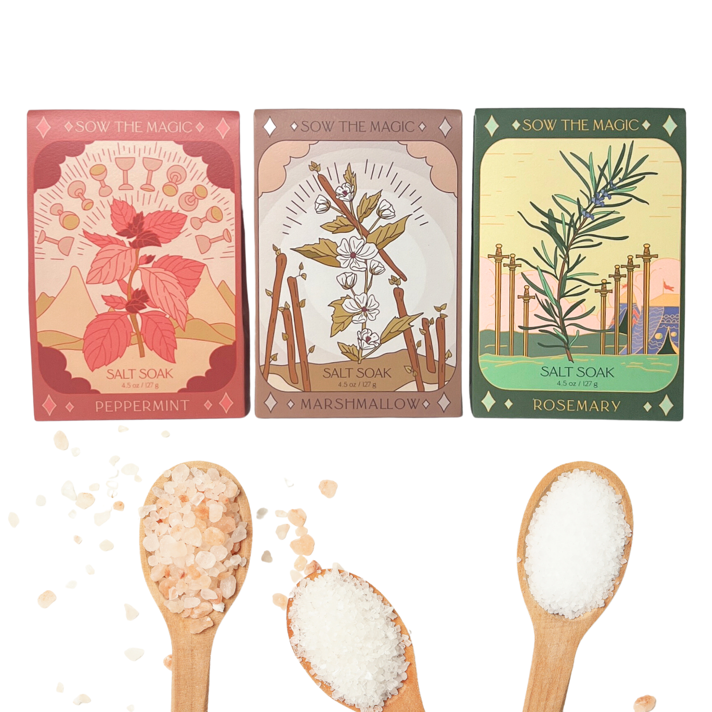 Rosemary Tarot Salt Soak