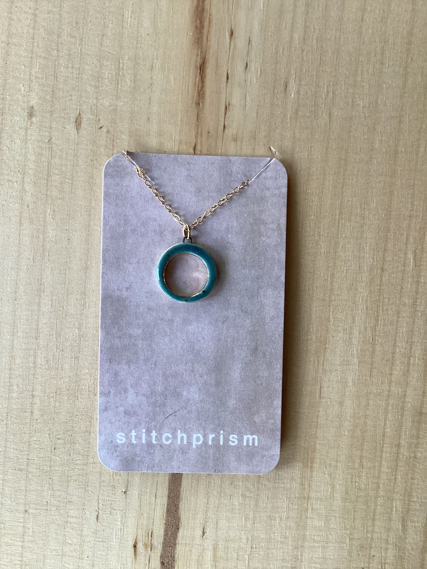 Stitch Prism Necklaces