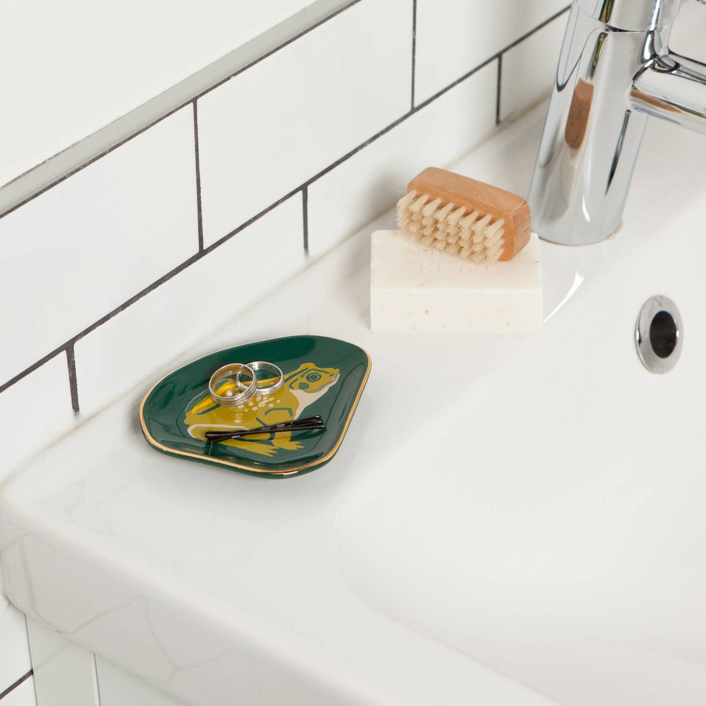 Frog Ceramic Trinket Tray/Dish