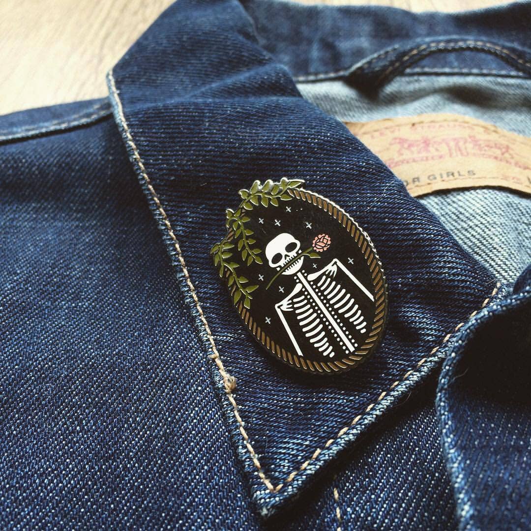 Jackie Pin by Tinycup Needleworks