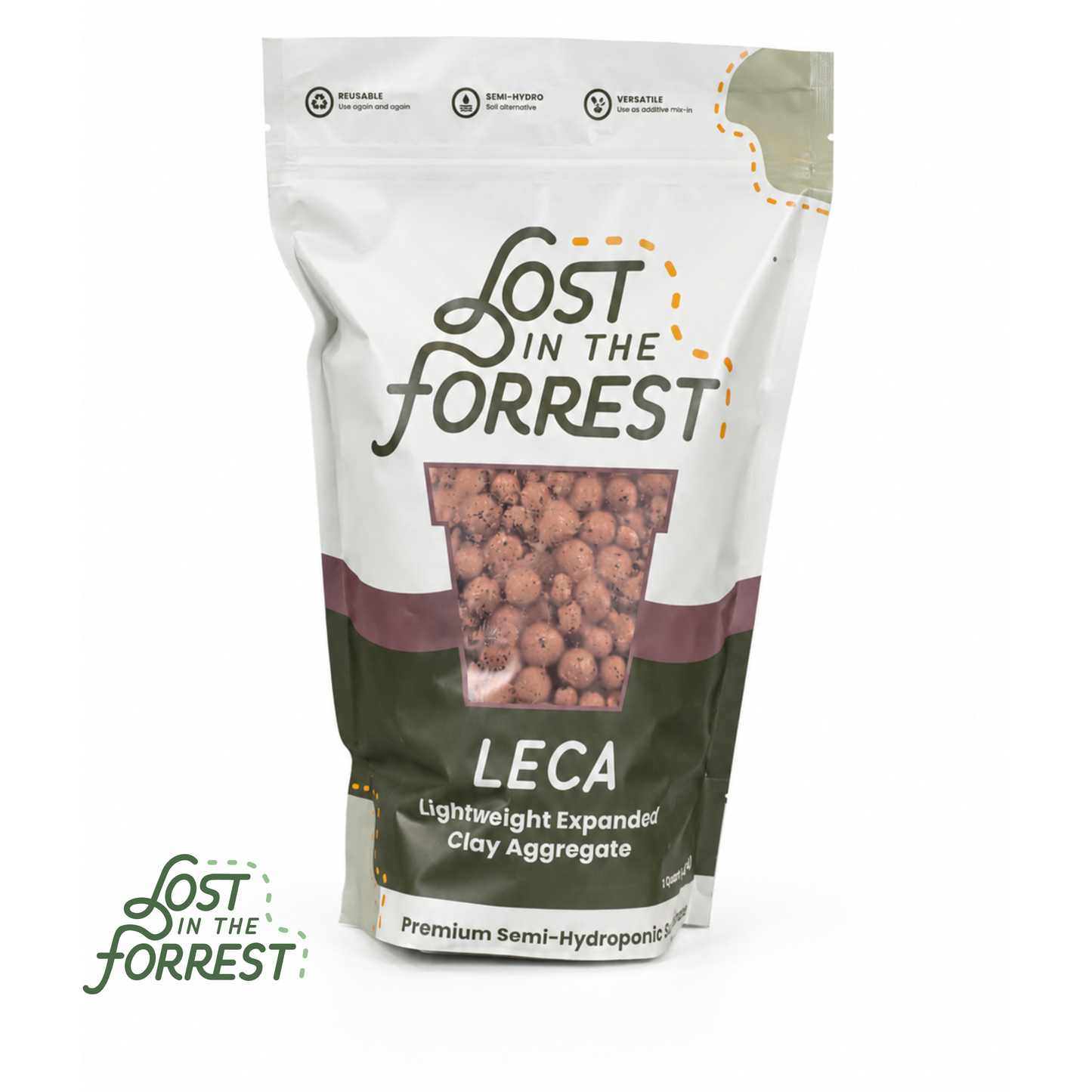 LECA — Lightweight Expanded Clay Aggregate for Semi-Hydroponics