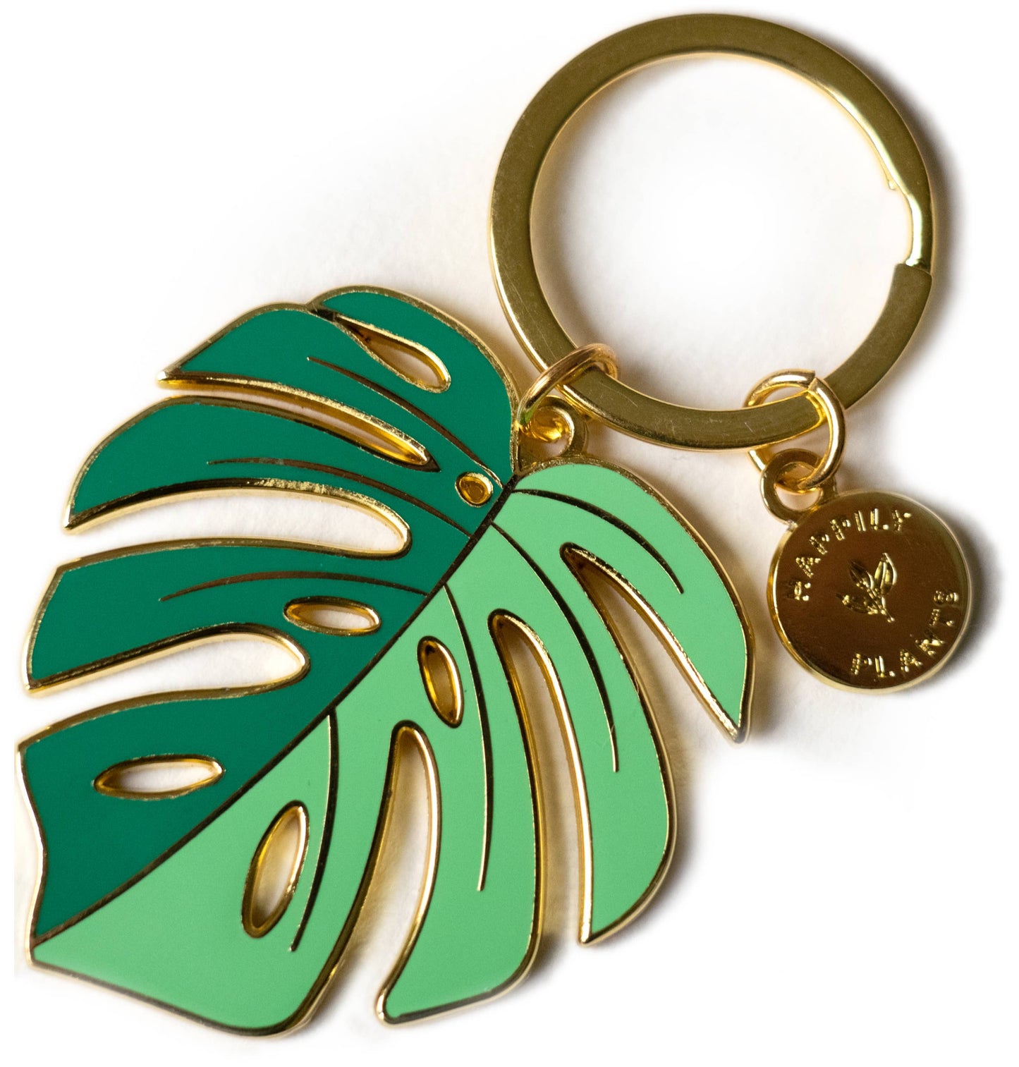 Monstera Deliciosa Keychain