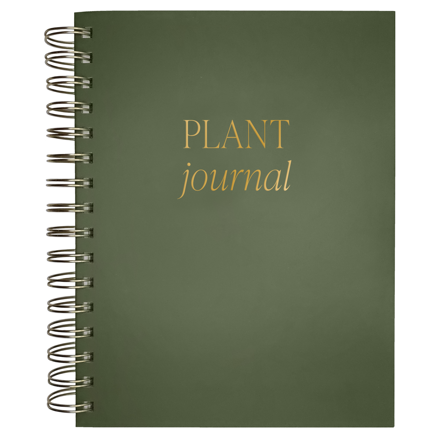Plant Journal Notebook