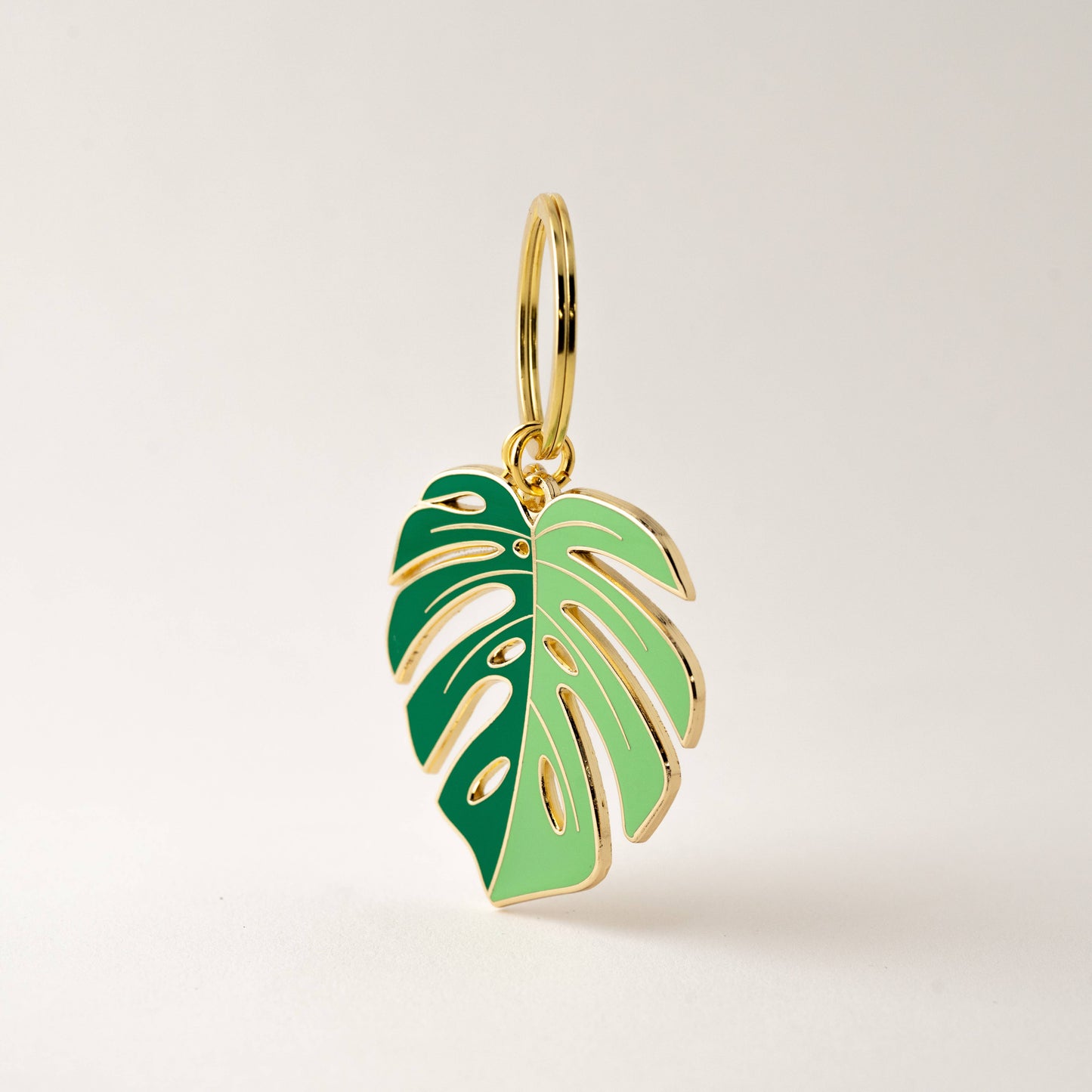 Monstera Deliciosa Keychain