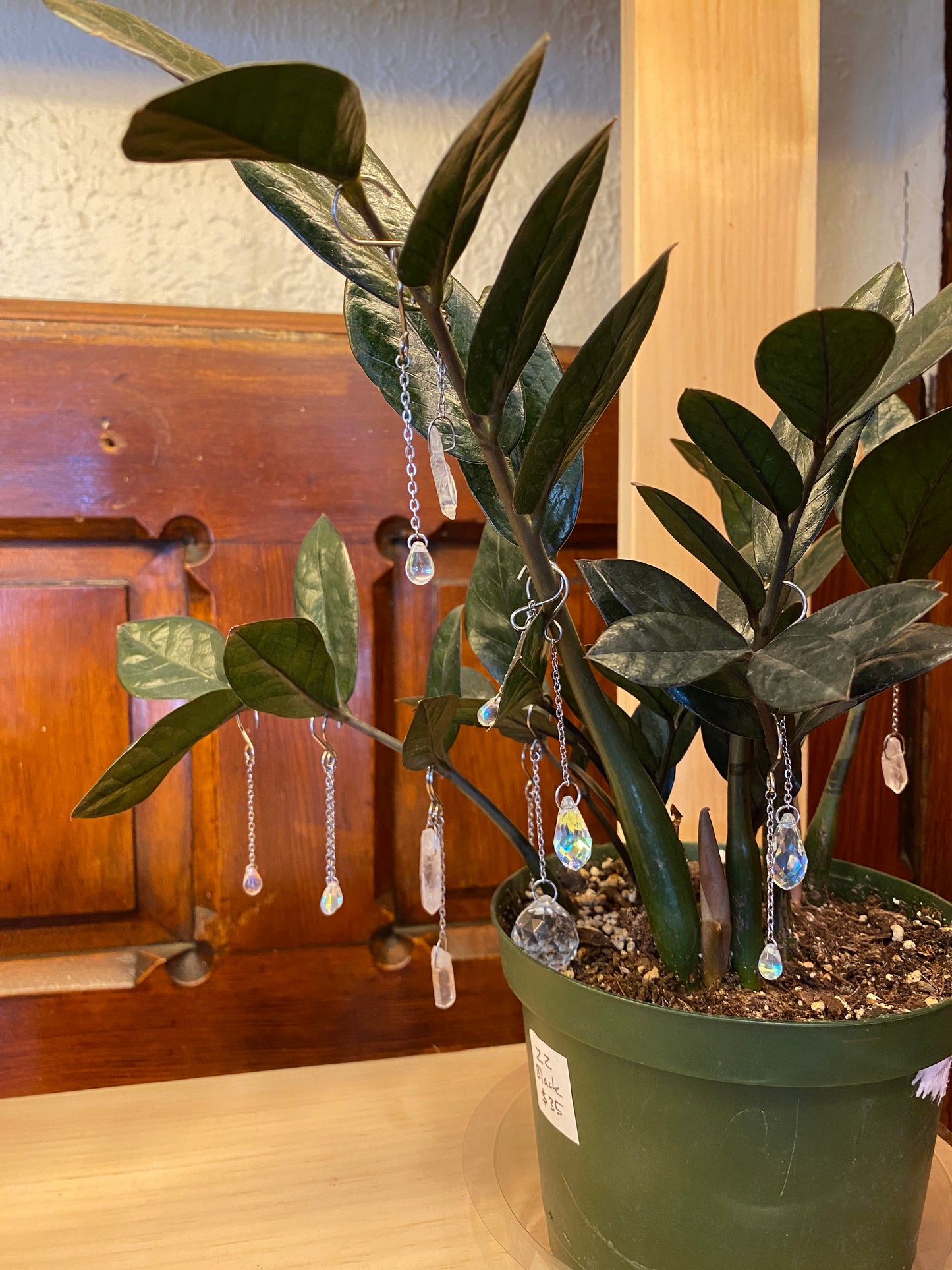 Suncatchers and Plant Charms by Cosmic Crow