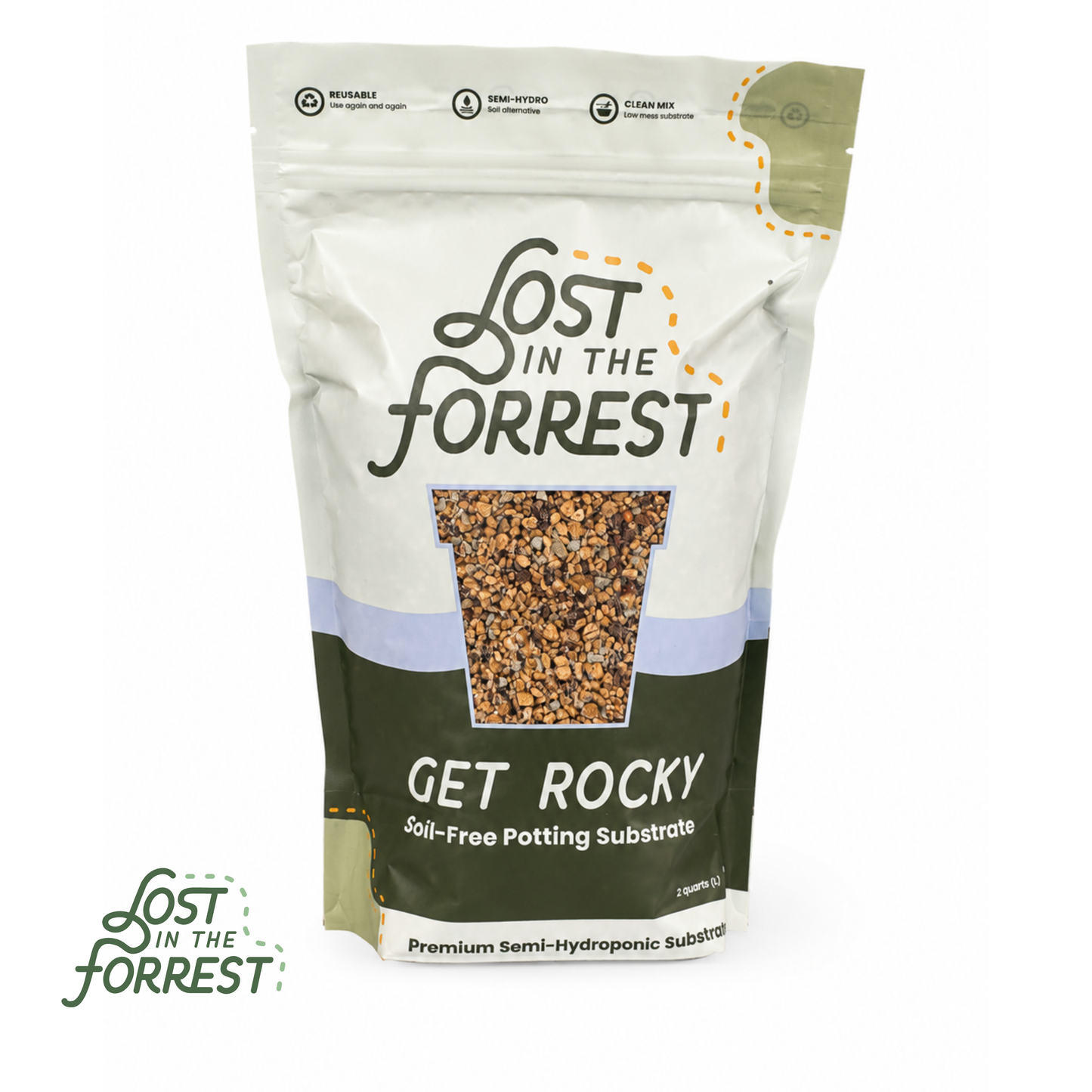 PON Alternative “Get Rocky” | Soil-Free Potting Substrate for Semi-Hydroponics