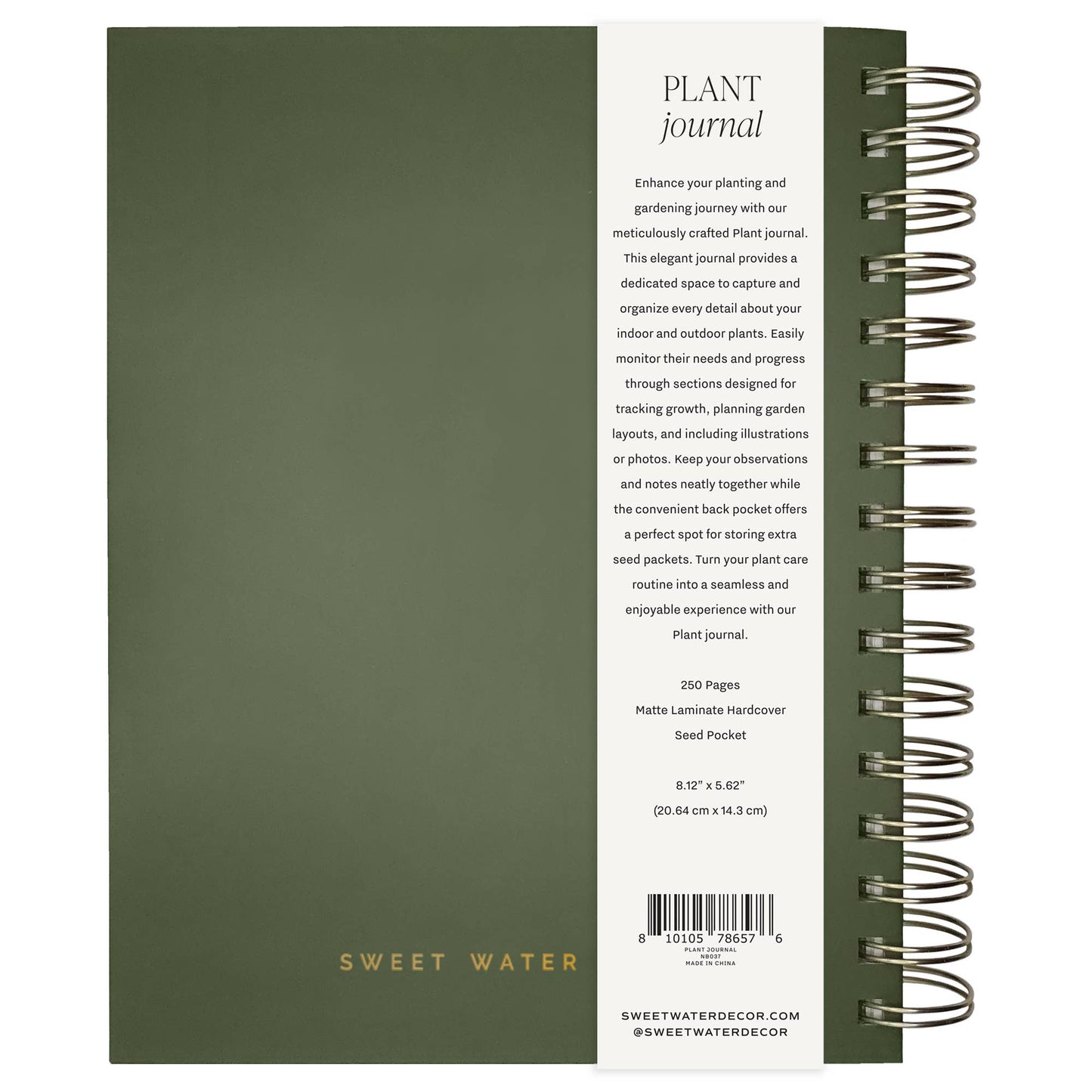 Plant Journal Notebook