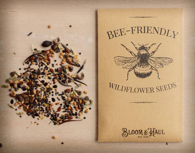 Bee-Friendly Wildflower Seed Packet