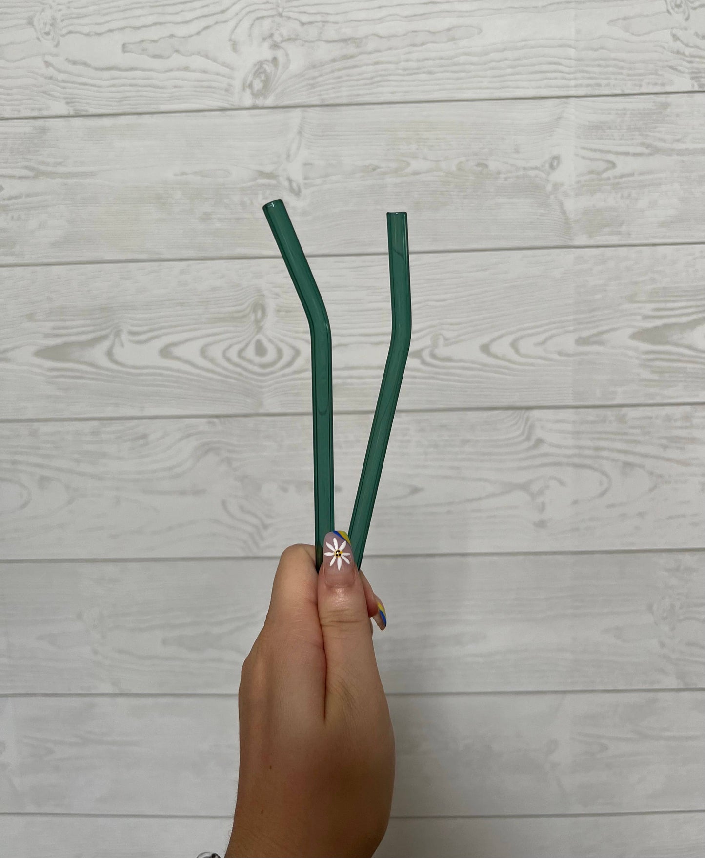 Glass Straw (Bent)