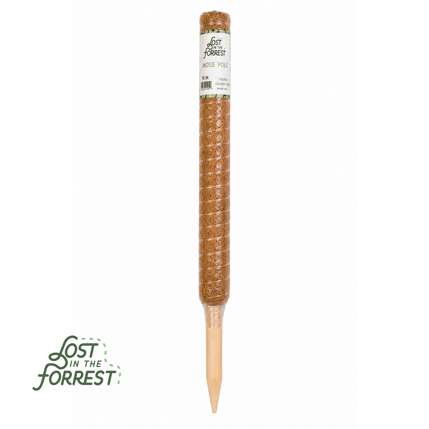 Stackable Coconut Coir “Moss” Pole