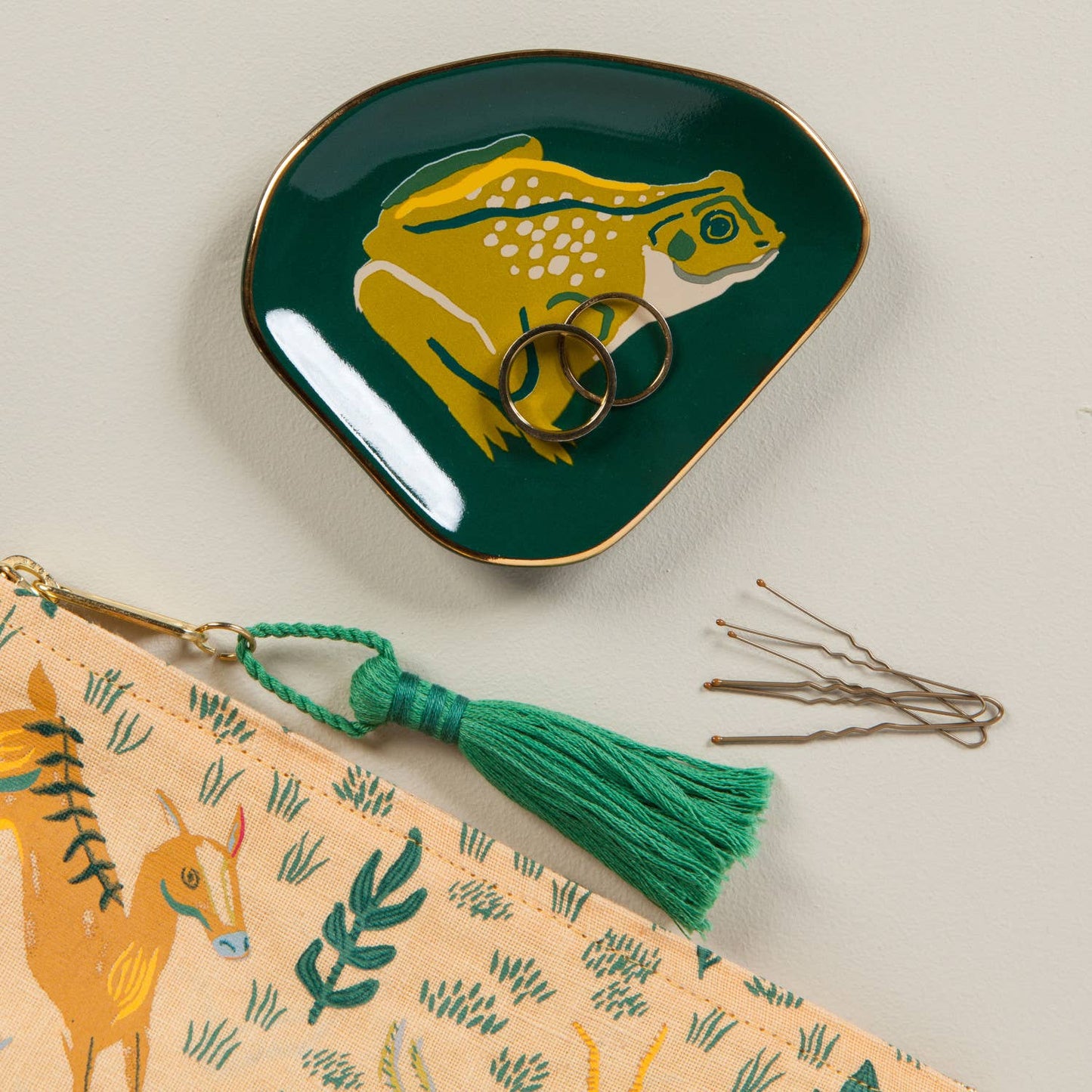 Frog Ceramic Trinket Tray/Dish