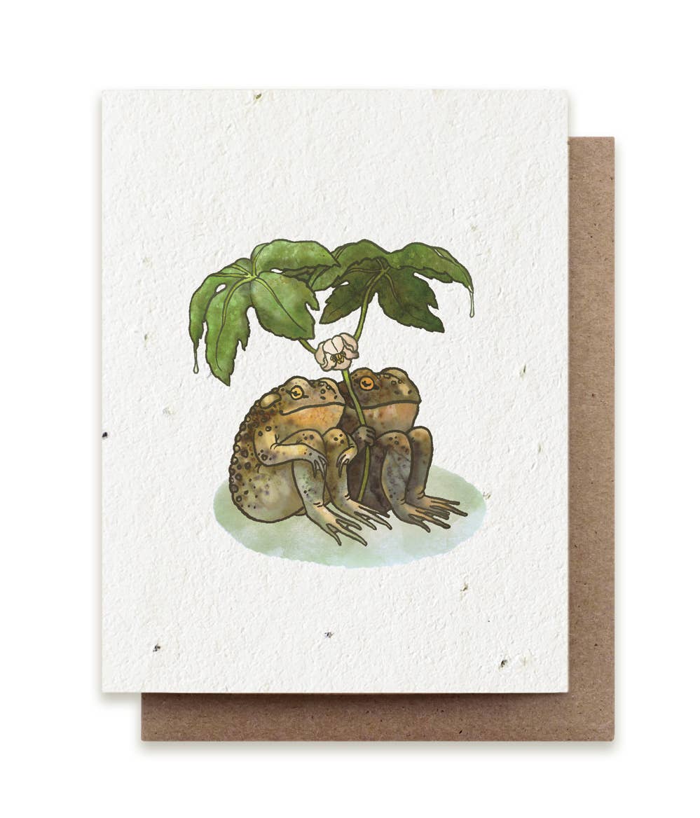 Plantable Wildflower Seed Card by Small Victories