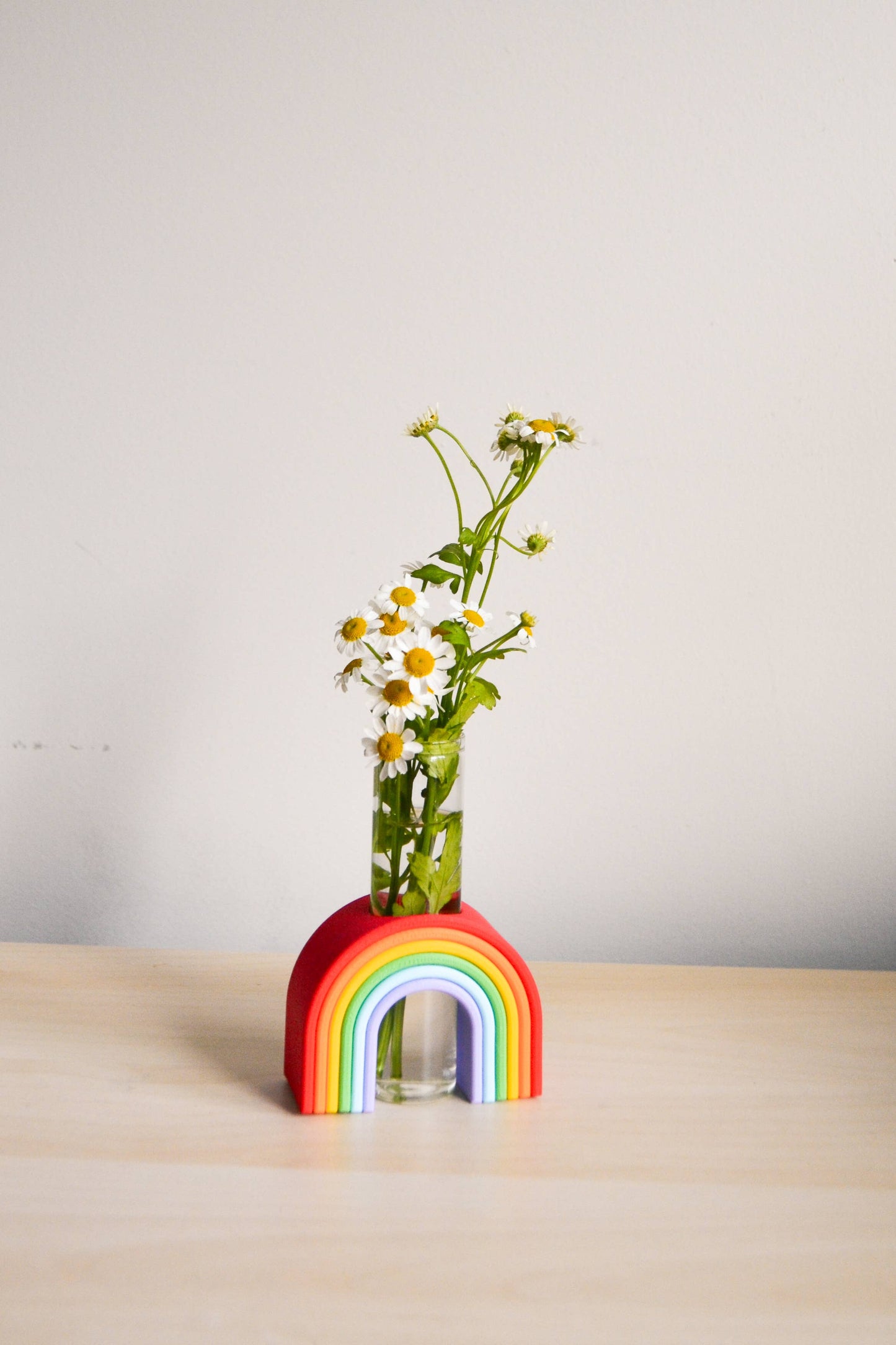 Rainbow Bud Vase
