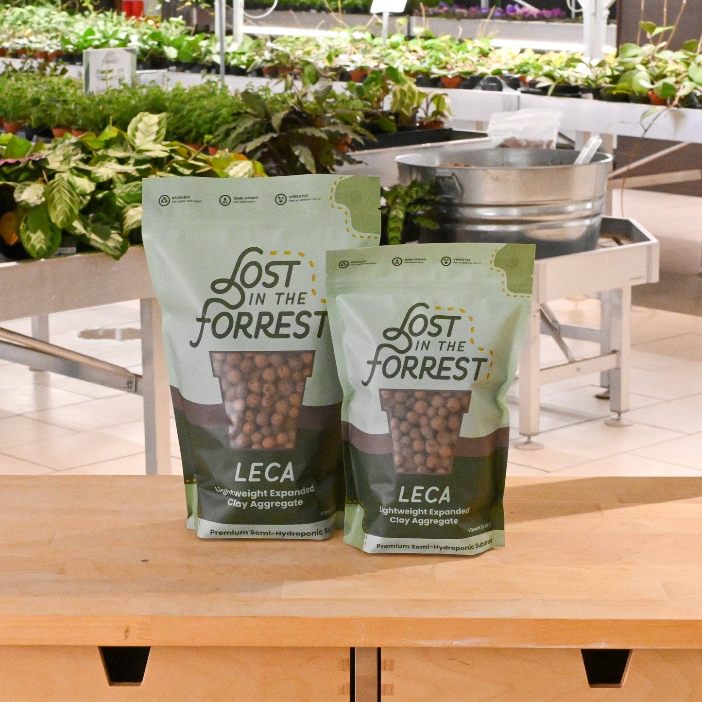 LECA — Lightweight Expanded Clay Aggregate for Semi-Hydroponics