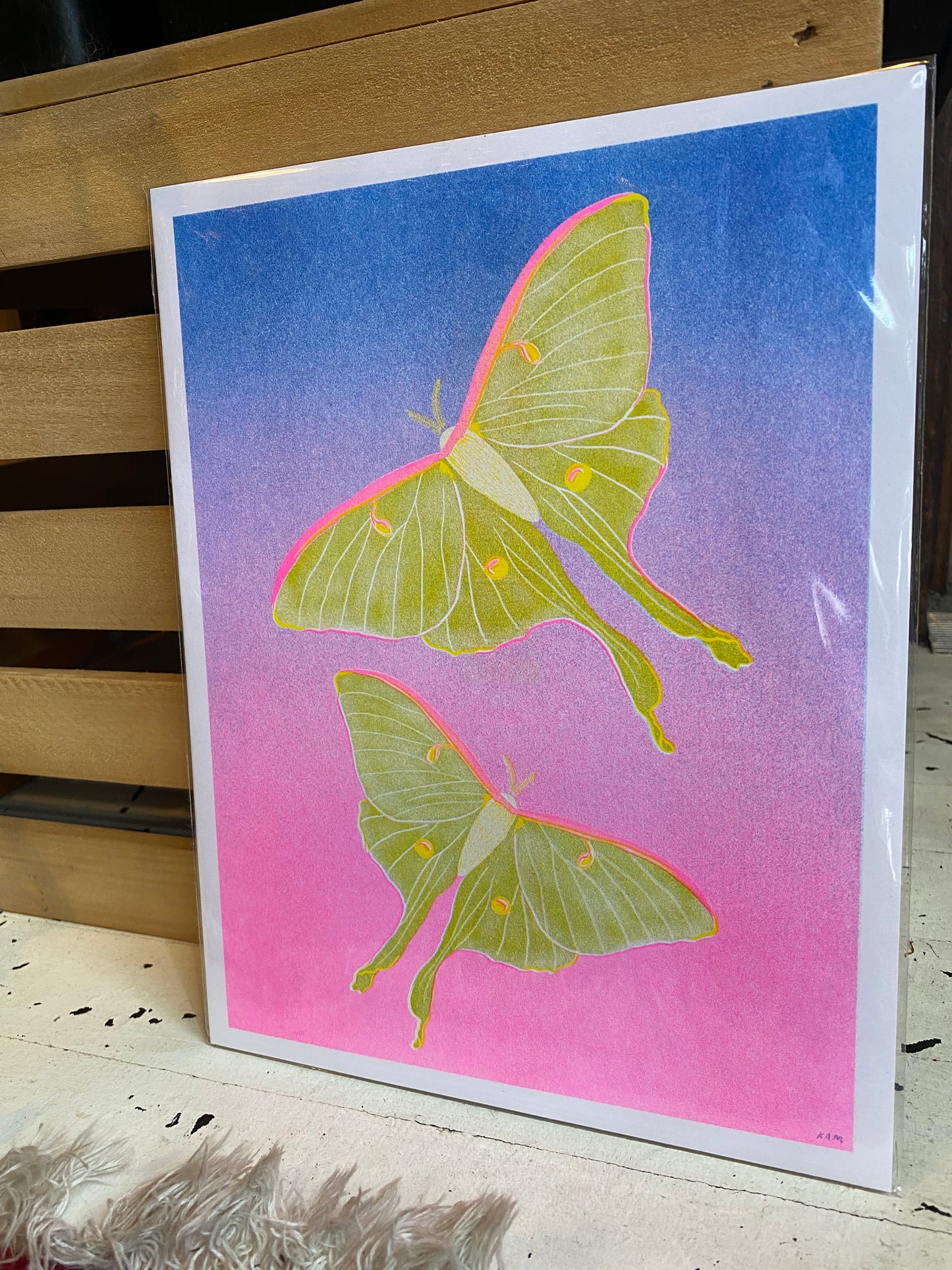 Stitch Prism Risograph Prints