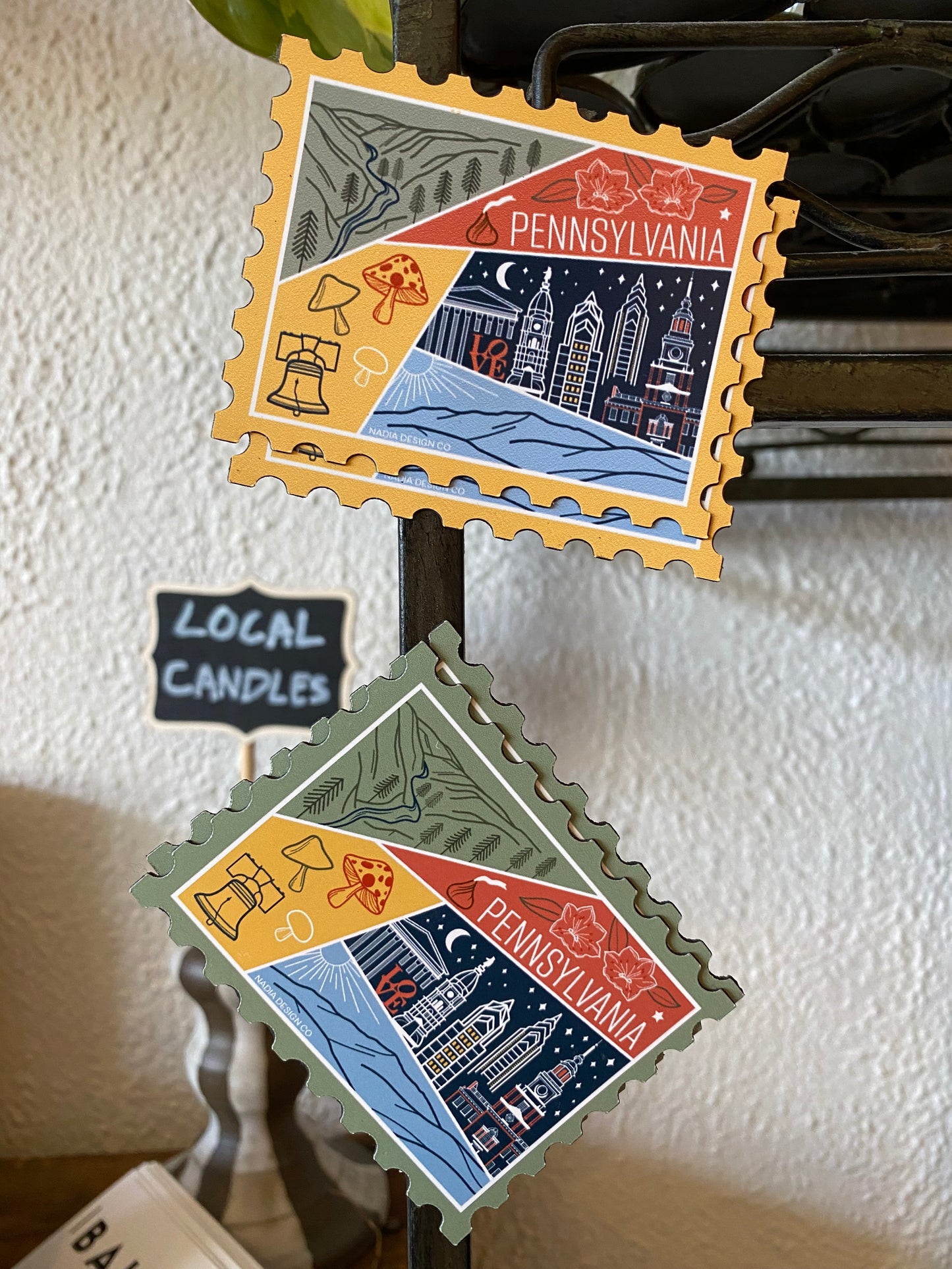 Pennsylvania Magnet by Nadia Design Co.
