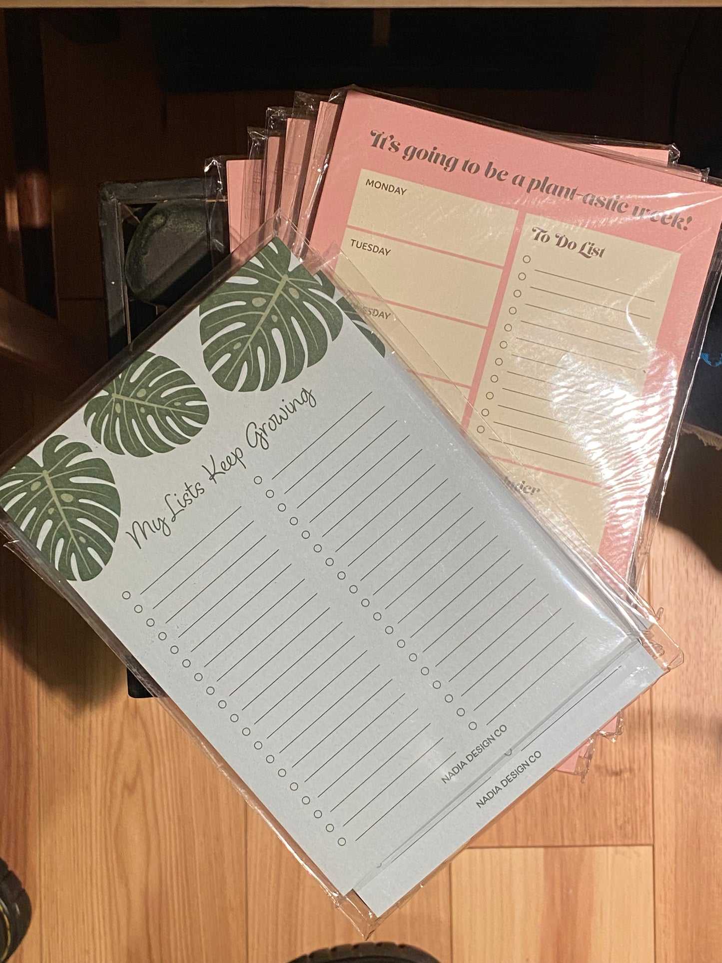 Notepad/ To-Do List by Nadia Design Co.