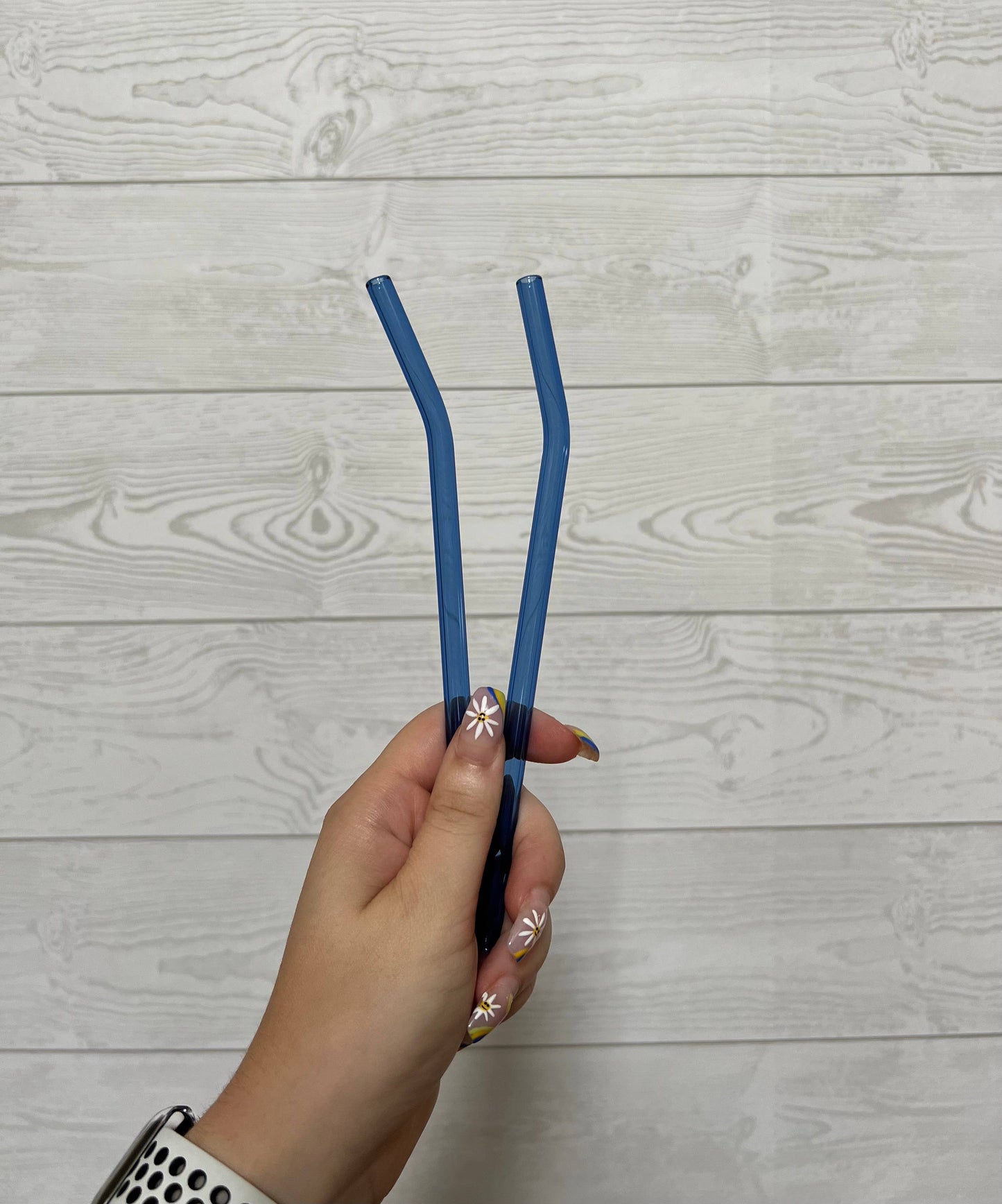 Glass Straw (Bent)