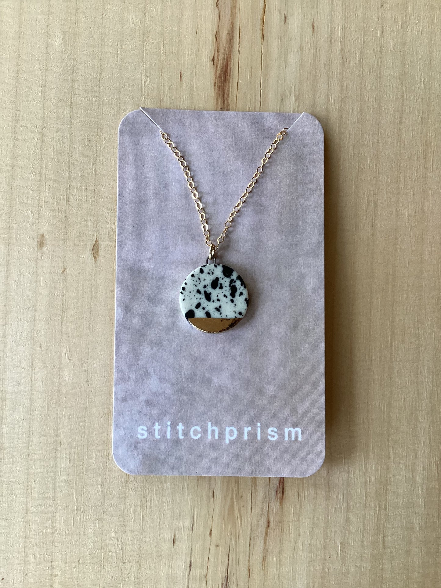 Stitch Prism Necklaces