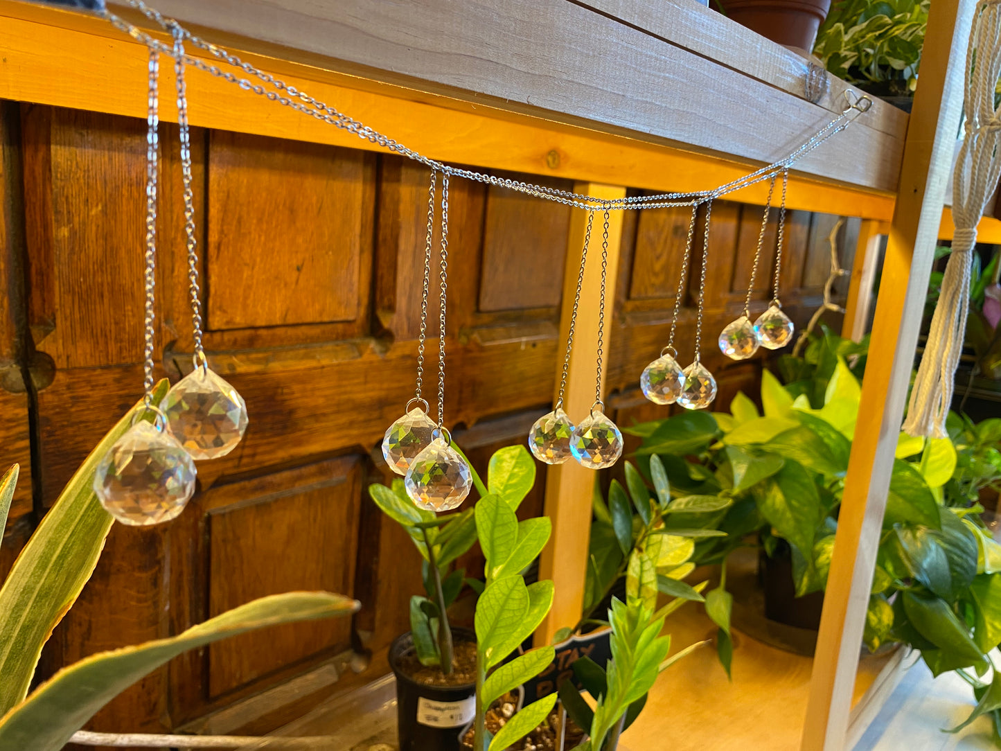 Suncatchers and Plant Charms by Cosmic Crow