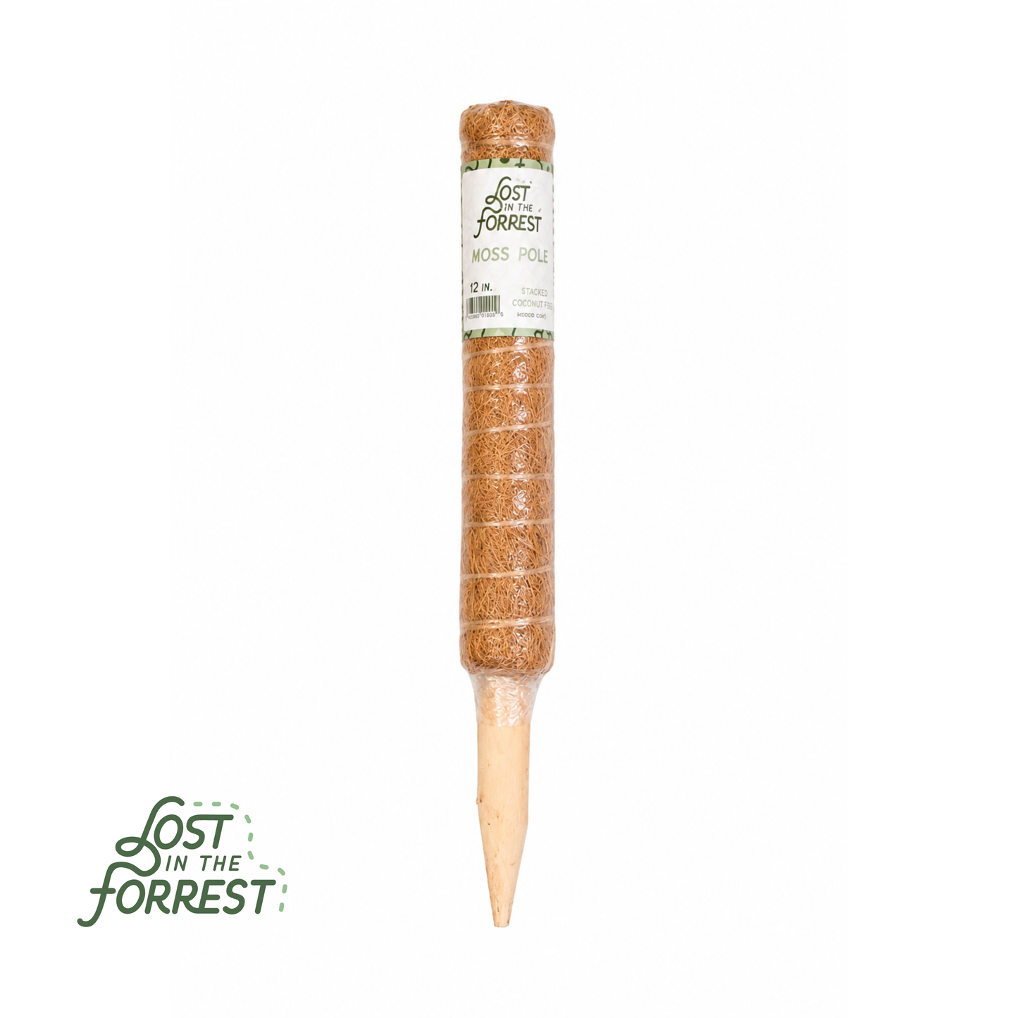 Stackable Coconut Coir “Moss” Pole