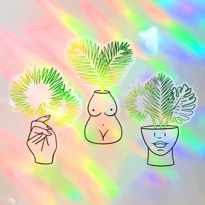 Rainbow Suncatcher Stickers by Boss Dotty Paper Co