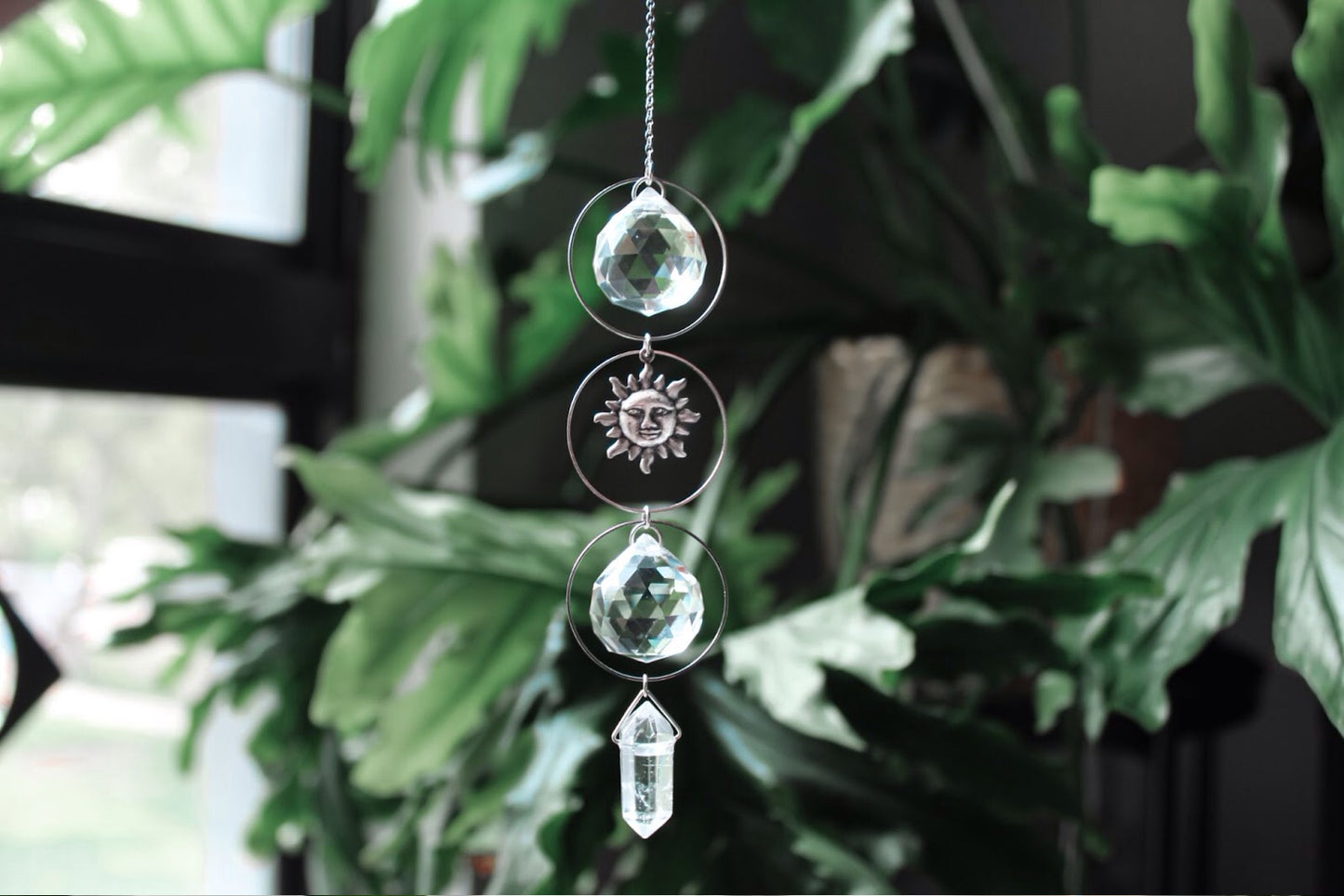 Suncatchers and Plant Charms by Cosmic Crow