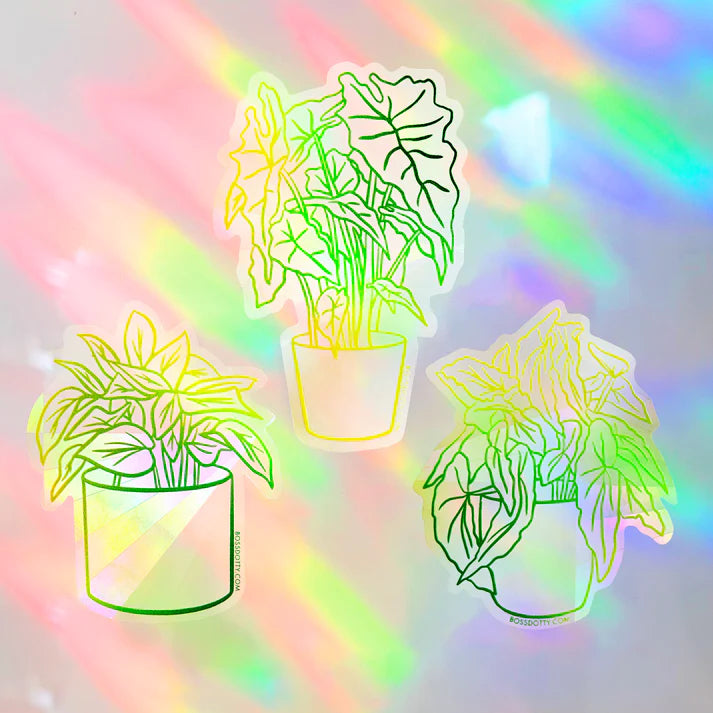Rainbow Suncatcher Stickers by Boss Dotty Paper Co
