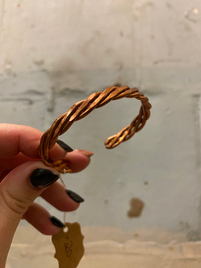 Cuff- Narrow Recycled Copper