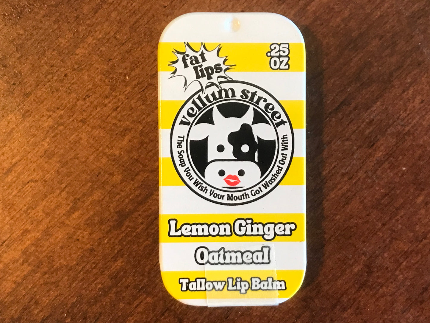 Tallow Lip Balm by Vellum St Soap Company