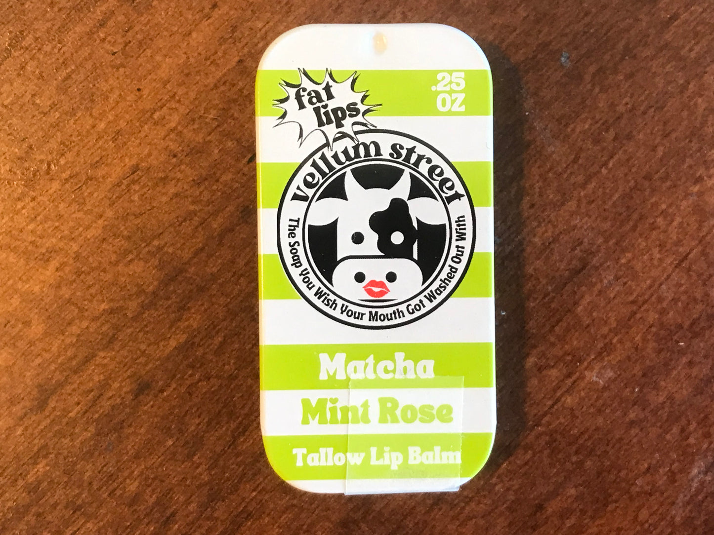Tallow Lip Balm by Vellum St Soap Company