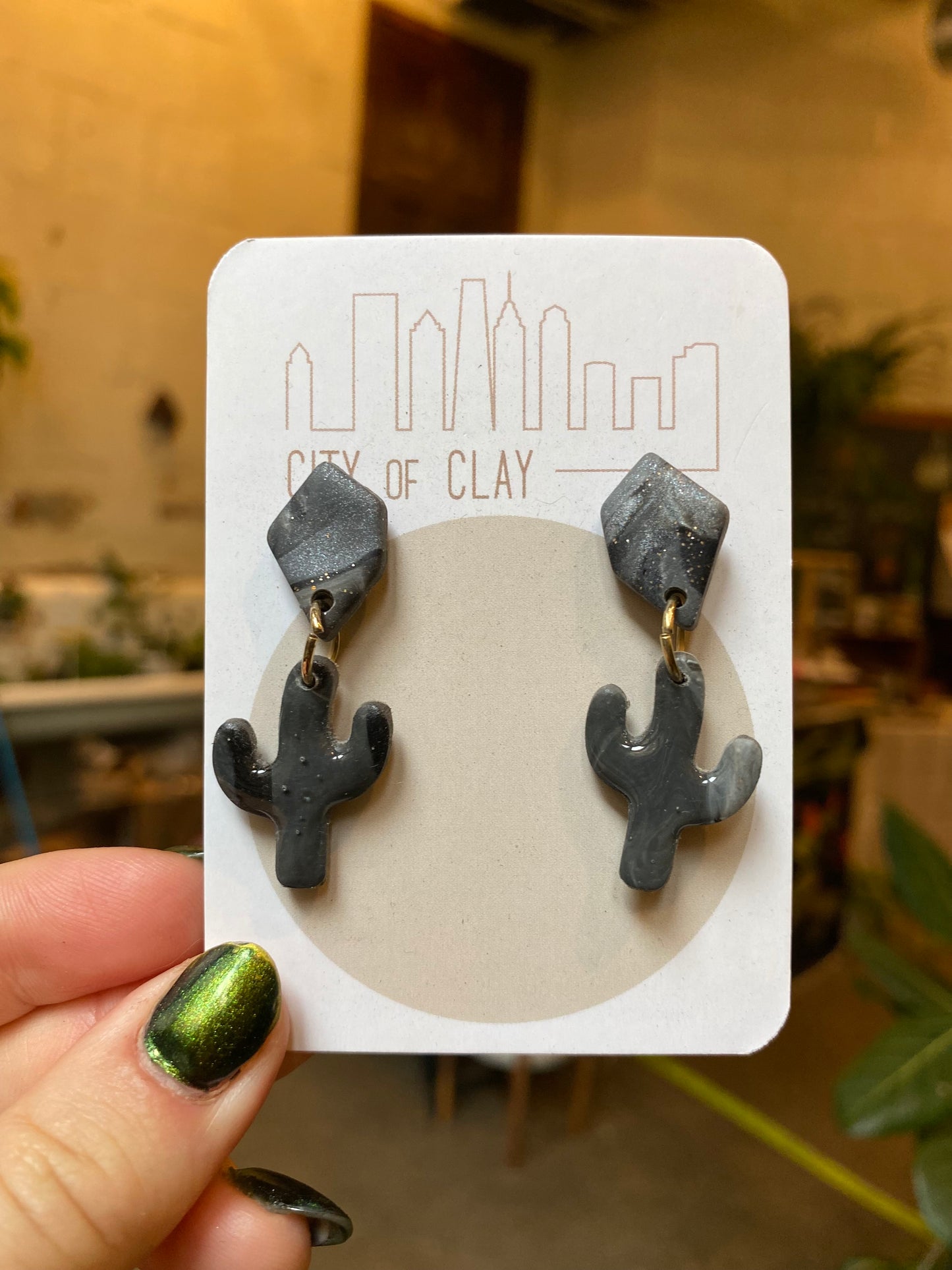 Earrings by City of Clay