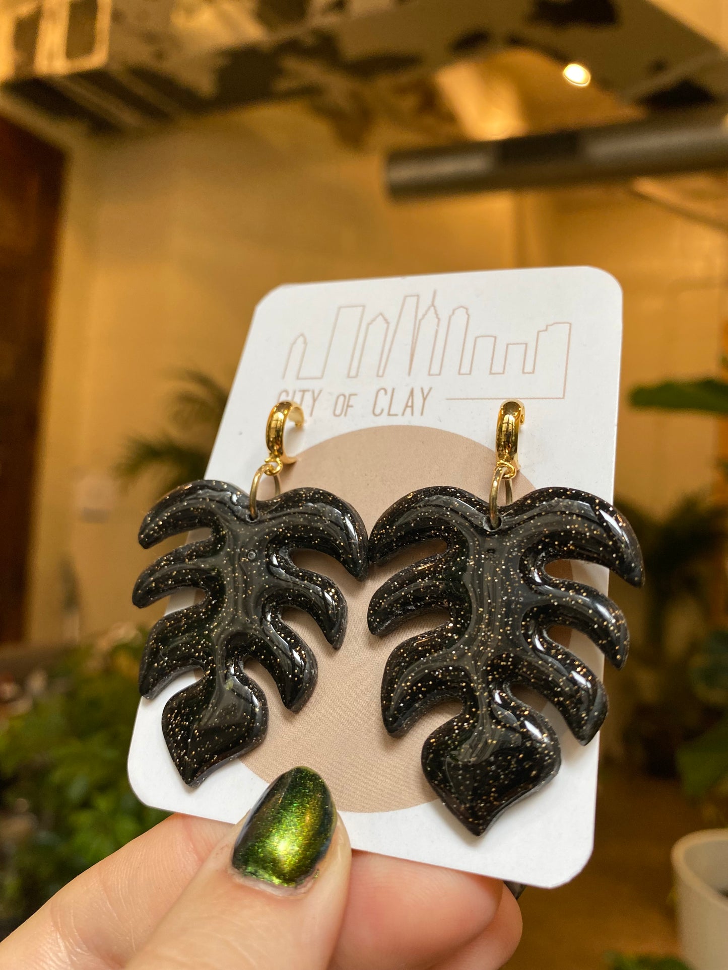 Earrings by City of Clay