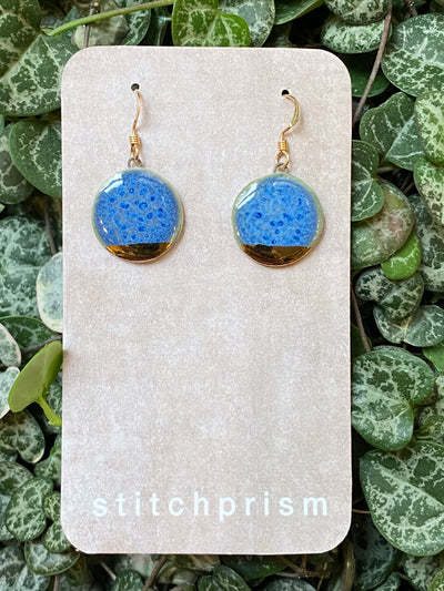 Blue Gold Circles