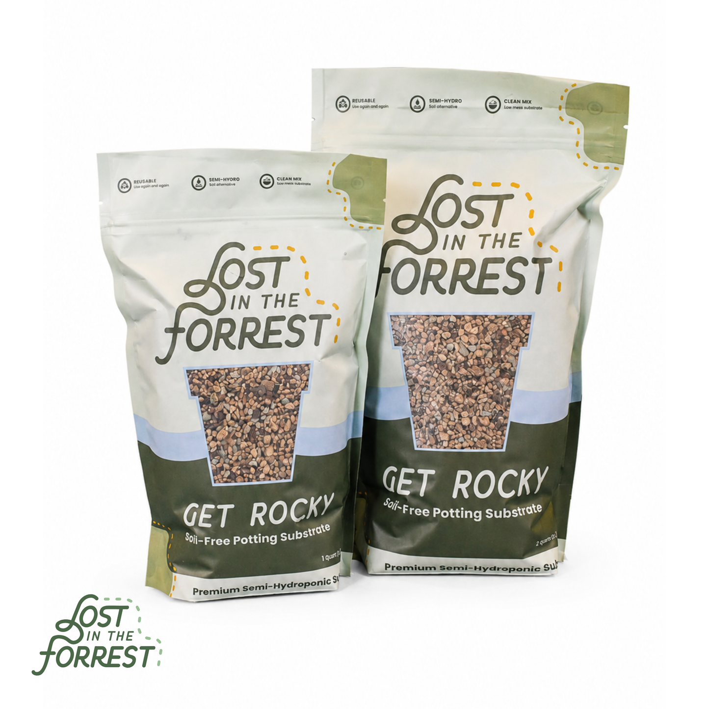 PON Alternative “Get Rocky” | Soil-Free Potting Substrate for Semi-Hydroponics