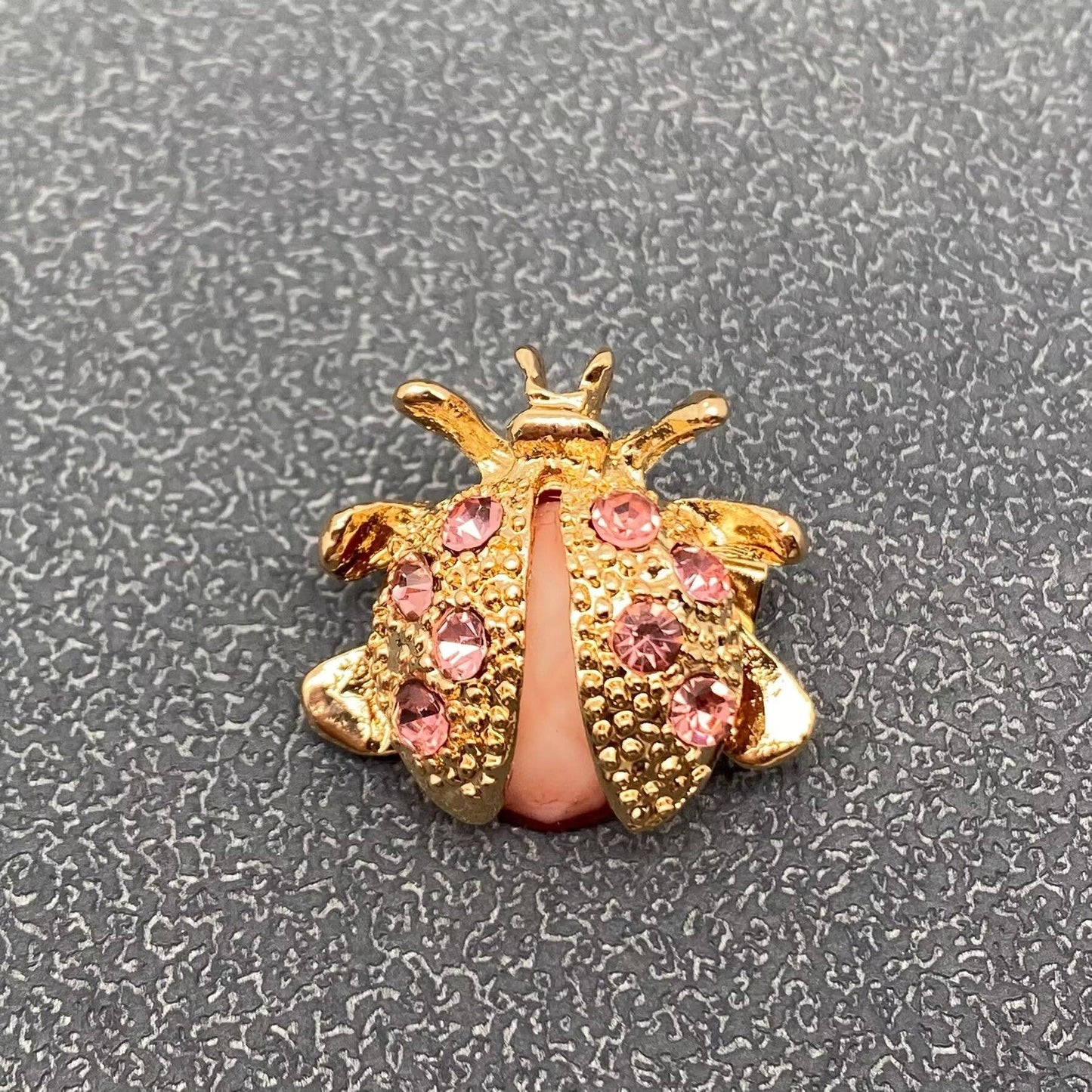 Rhinestoned Ladybug Pin/Brooch