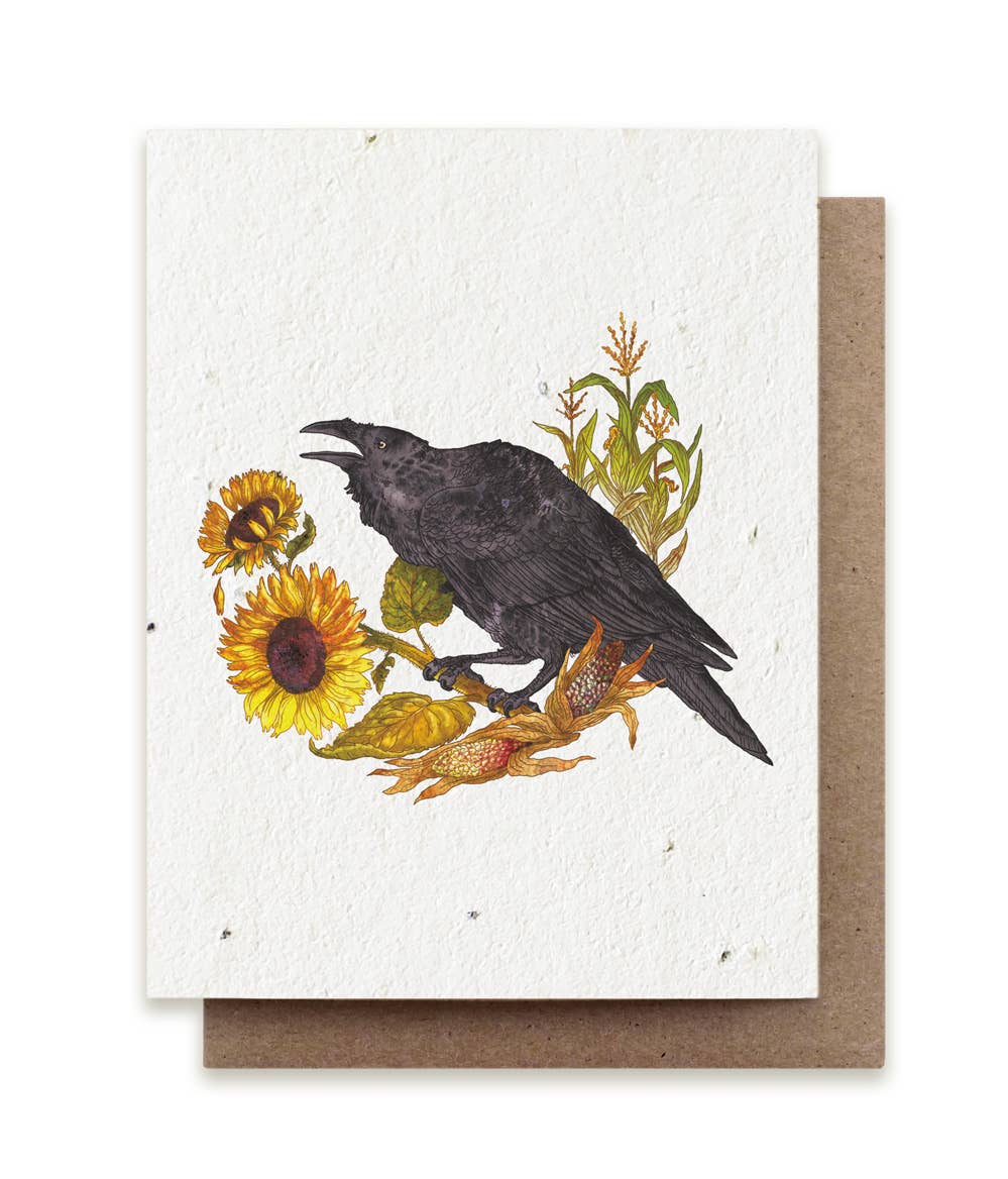 Plantable Wildflower Seed Card by Small Victories
