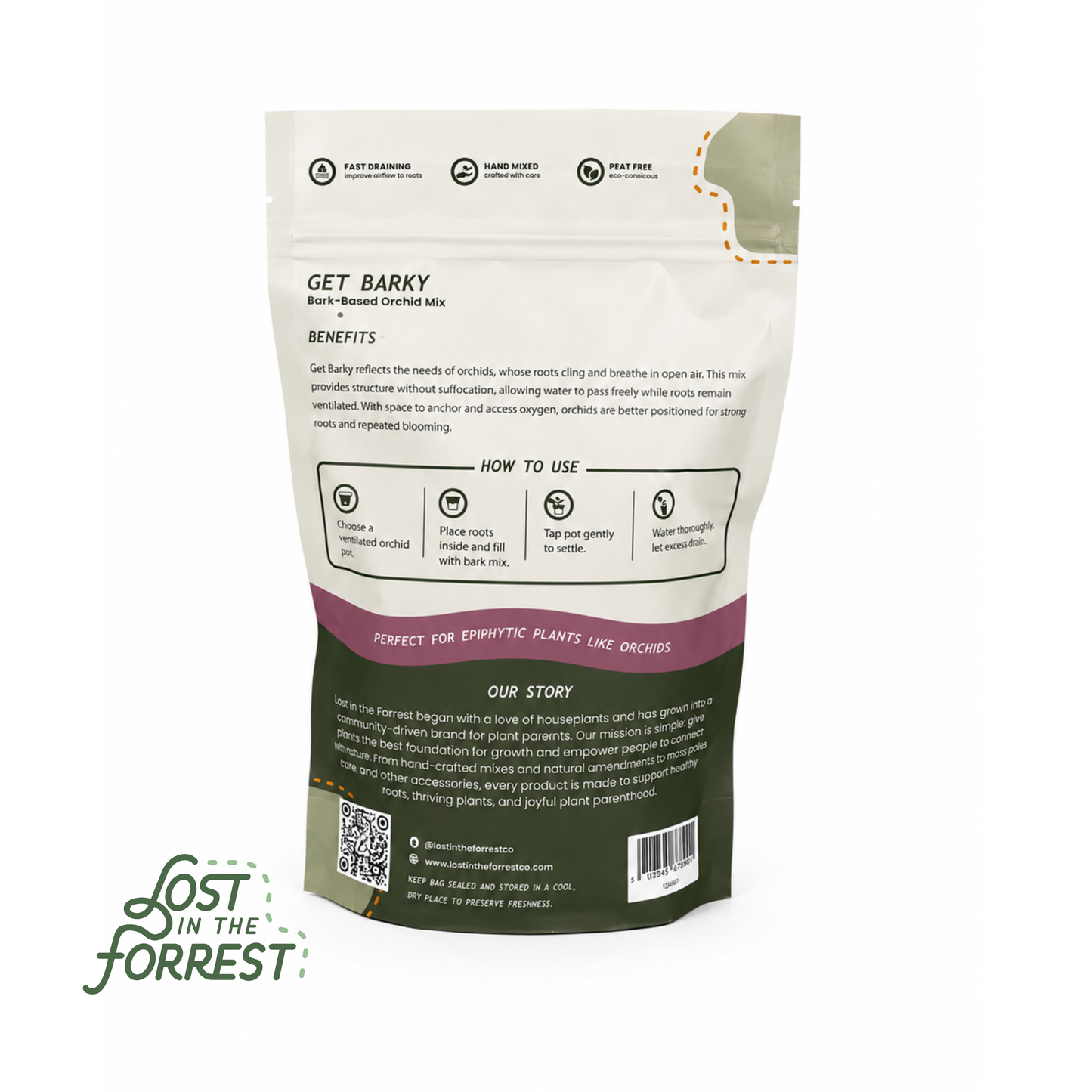 Get Barky | Bark-Based Orchid Soil Mix