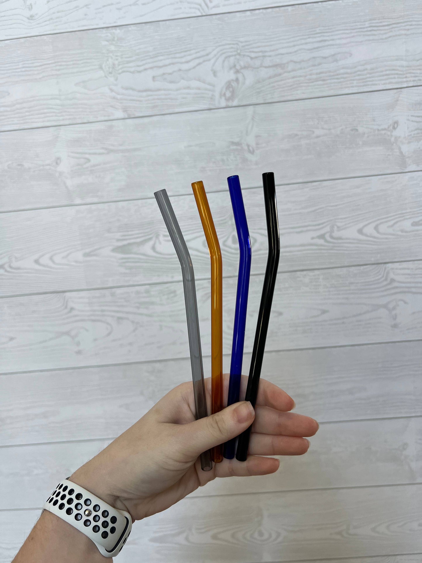 Glass Straw (Bent)