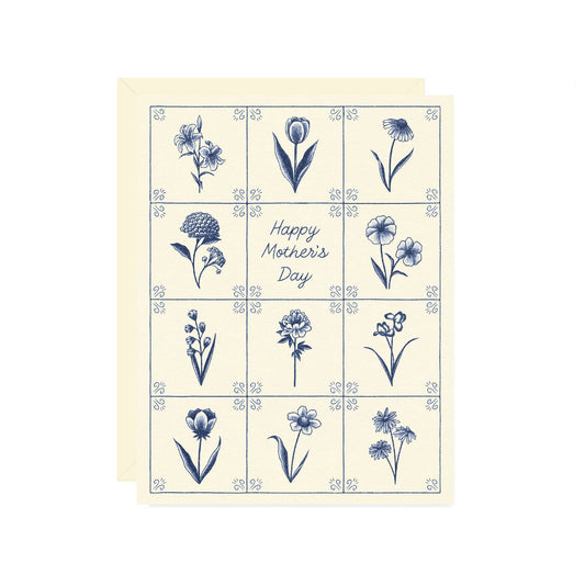 Mother’s Day Tile Card By Wallflower Paper & Party