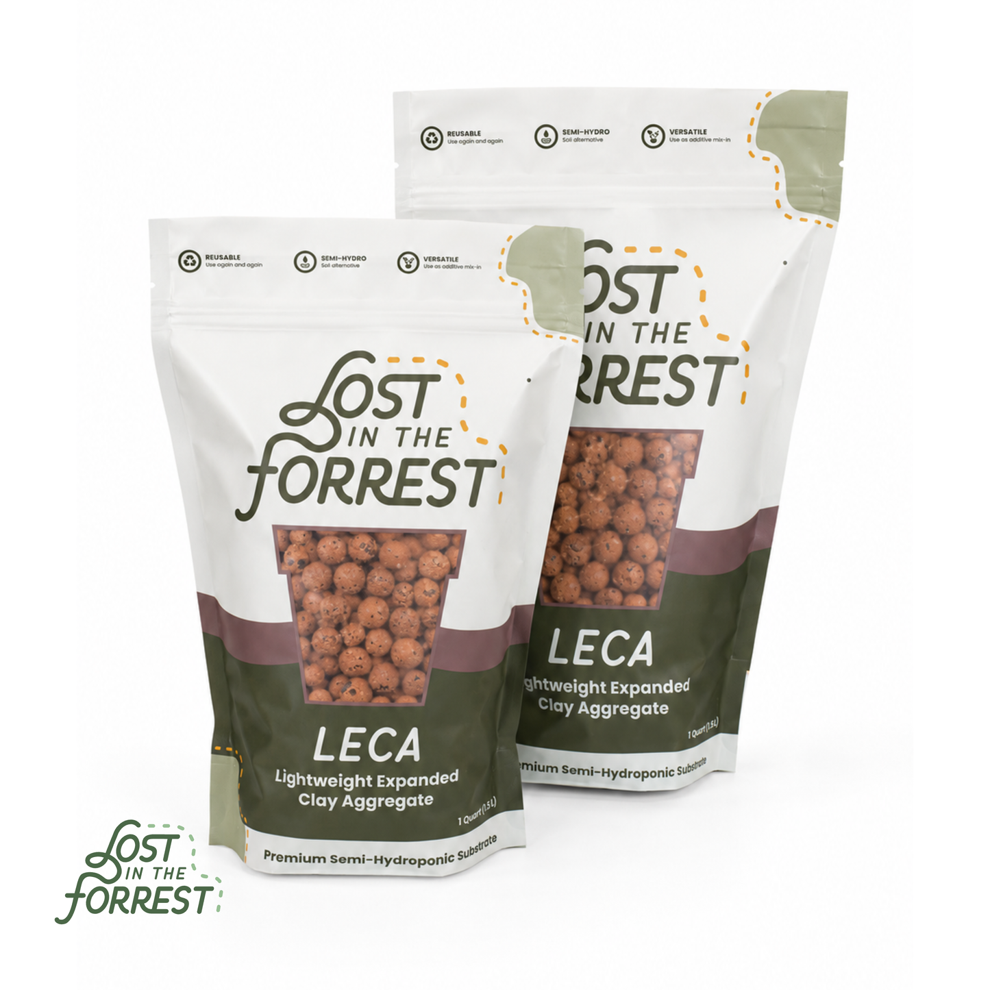 LECA — Lightweight Expanded Clay Aggregate for Semi-Hydroponics