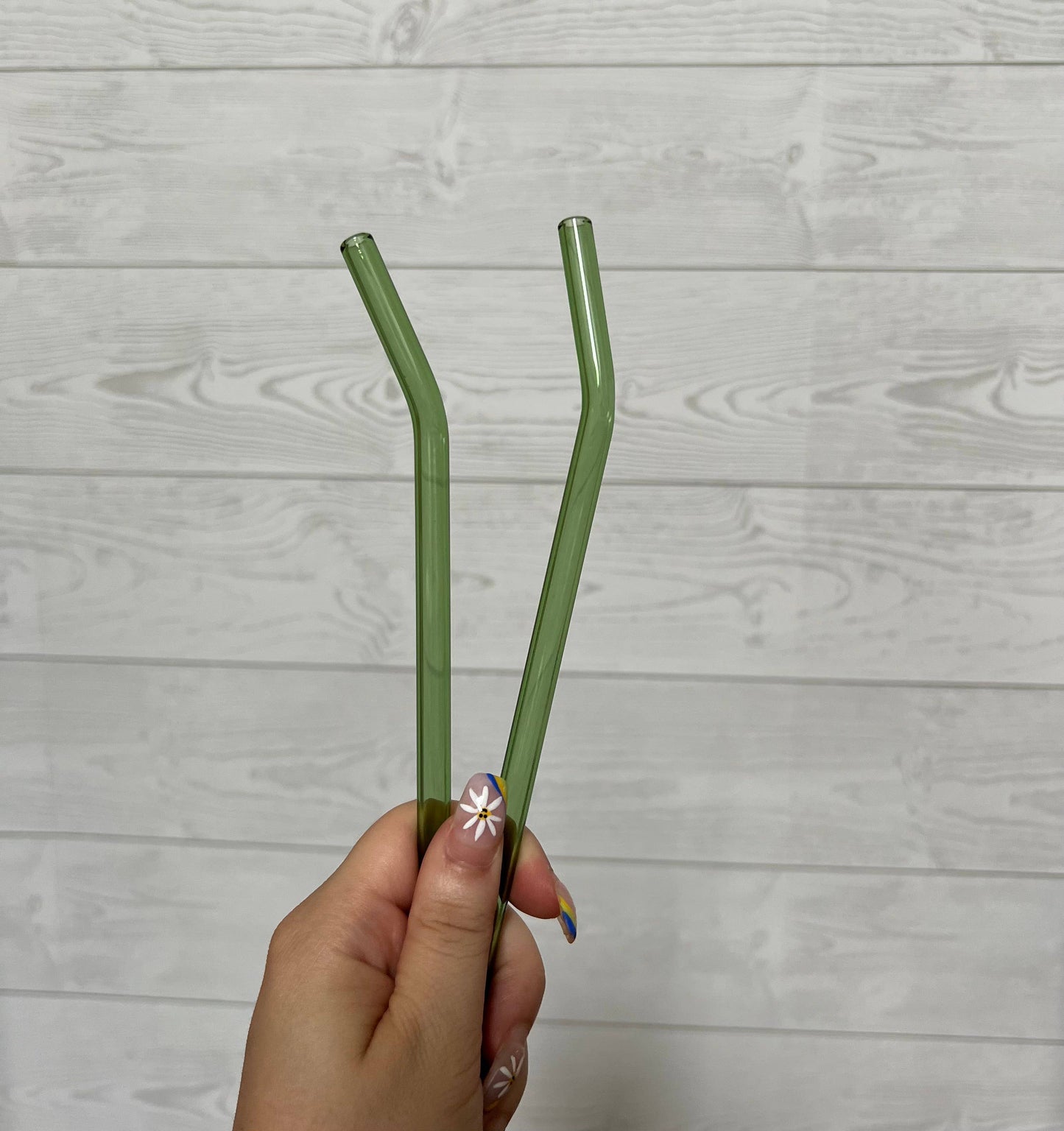 Glass Straw (Bent)