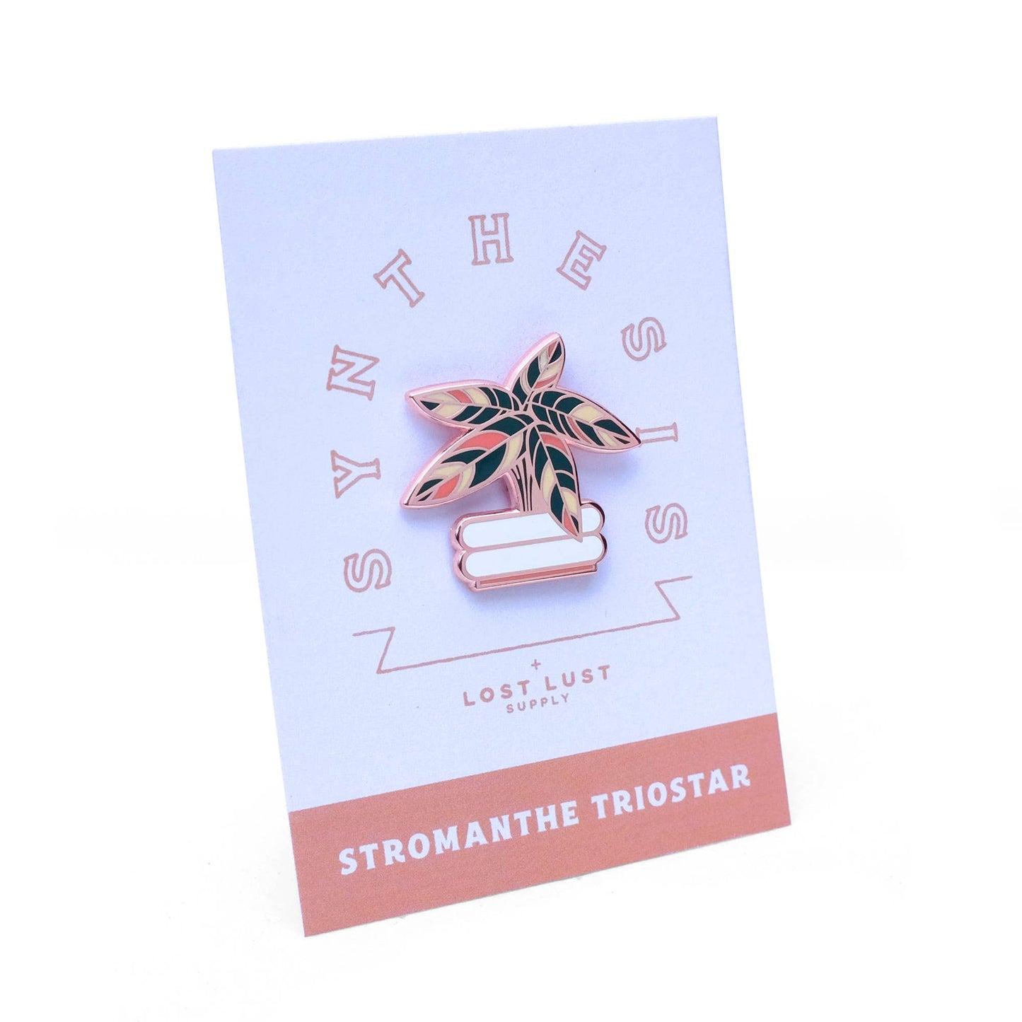 Stromanthe Triostar Enamel Pin