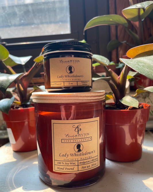 Lady Whistledown Candle by Elizabeth Peyton Creations