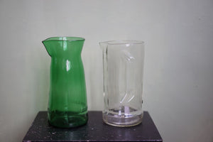 Remark Glass Pitcher in Green - Greenly Plant Co