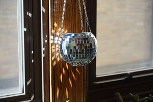 Disco Ball Hanging Planter - Greenly Plant Co