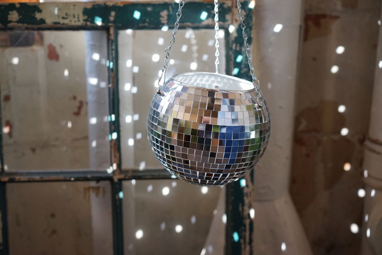 Disco Ball Hanging Planter - Greenly Plant Co