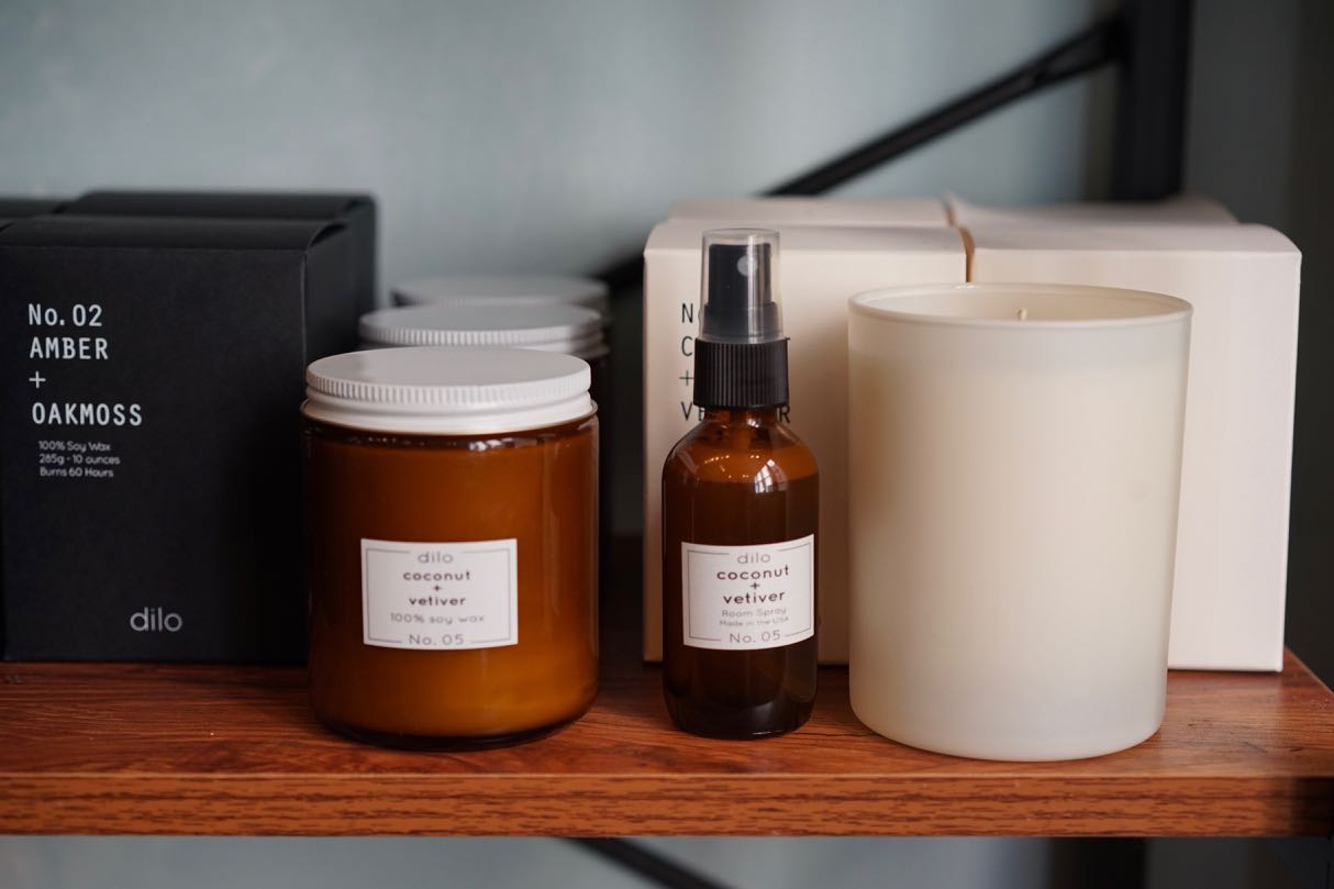 Coconut + Vetiver Candle by Dilo - Greenly Plant Co